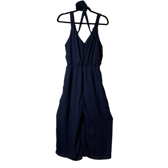 Sienna Sky Pants - Sienna Sky || Blue Jumpsuit || Large